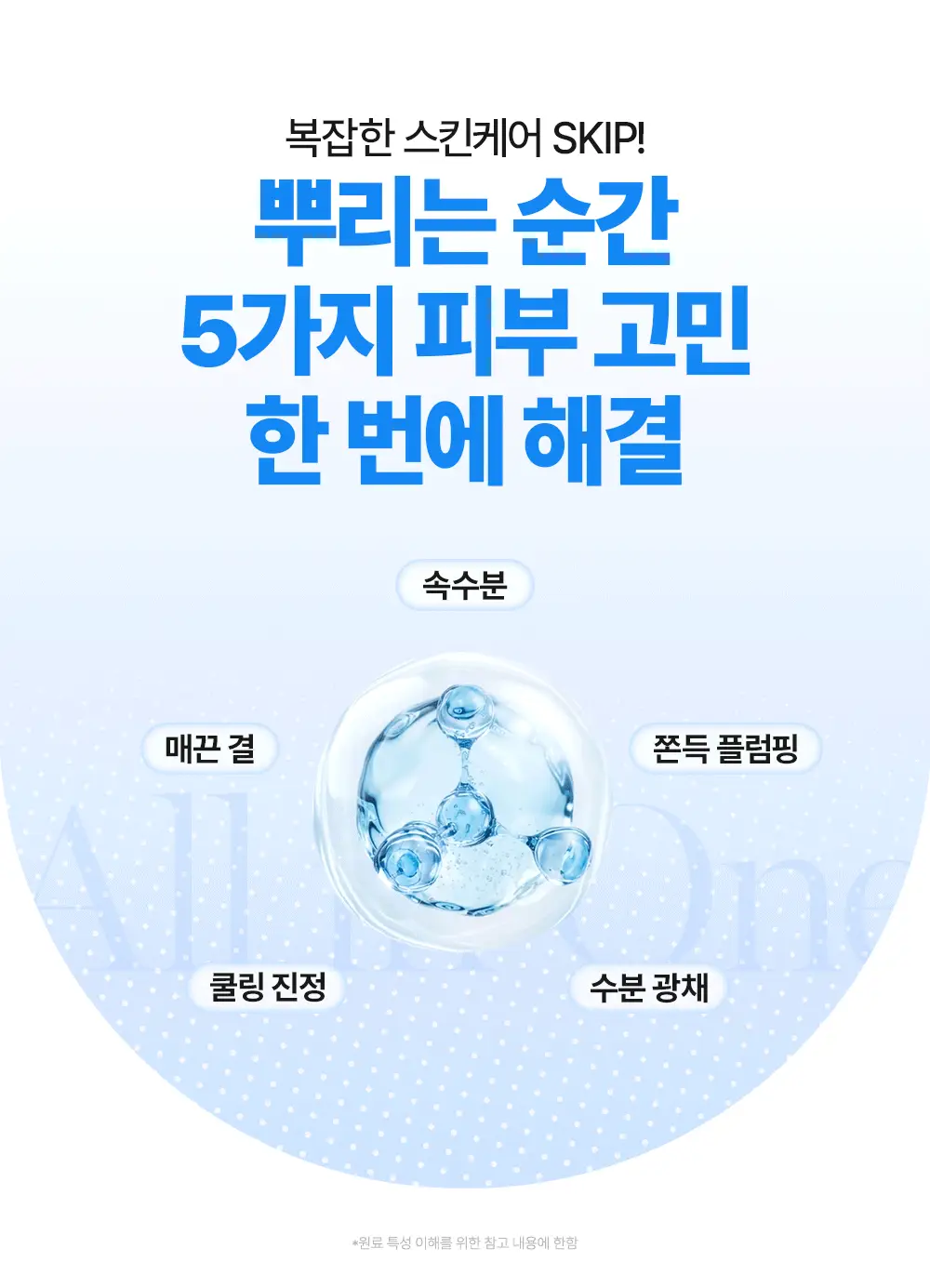[화잘먹/수분탄력] 비긴스 바이 정샘물 히알100 피디알엔 수분 플럼핑 미스트 100ml 상세페이지 6